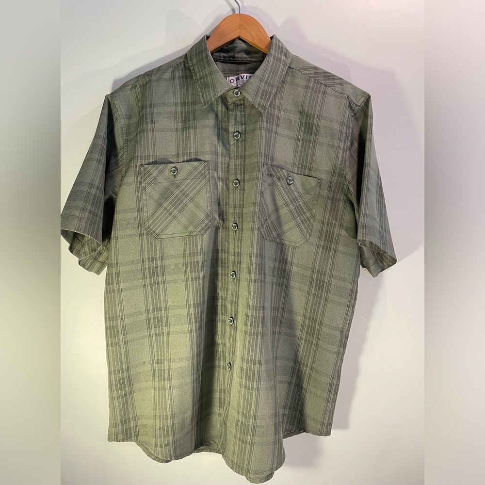 ORVIS men’s button down shirt